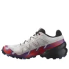 SALOMON Speedcross 6 “White Purple Red”