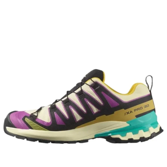 SALOMON XA Pro 3D V9 Gore-Tex “Transparent Yellow Black”