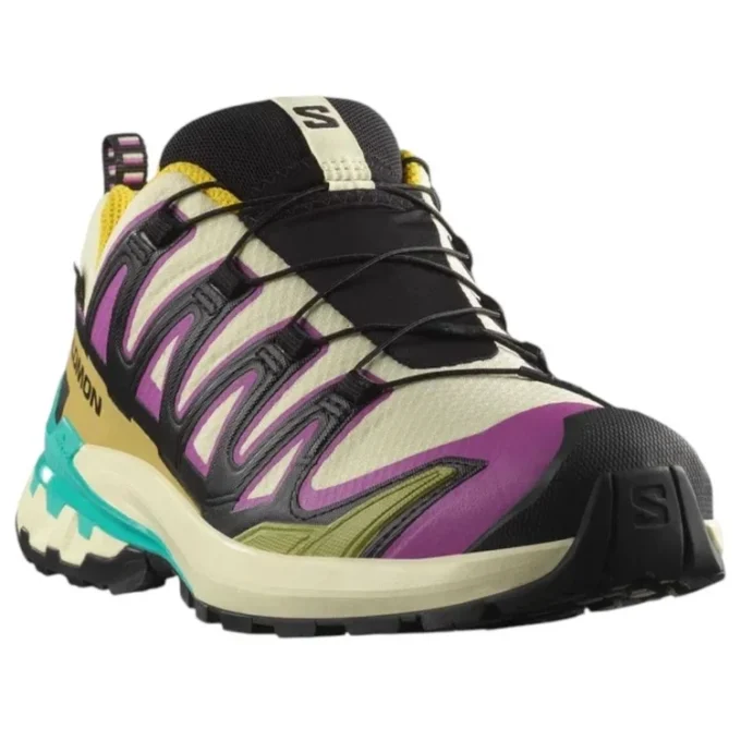 SALOMON XA Pro 3D V9 Gore-Tex “Transparent Yellow Black”