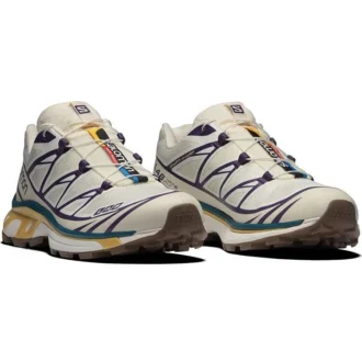 Salomon XT-6 “Beige Purple Yellow”