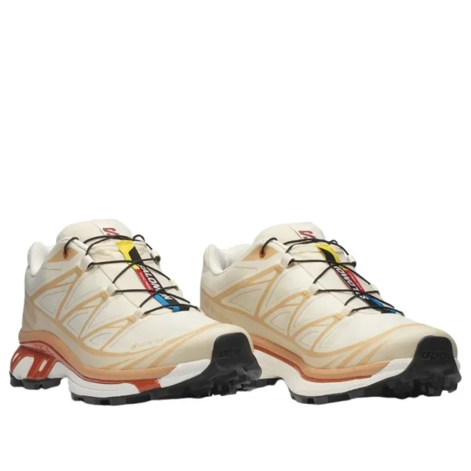 Salomon XT-6 Gore-Tex “Almond Milk Soft Clay”
