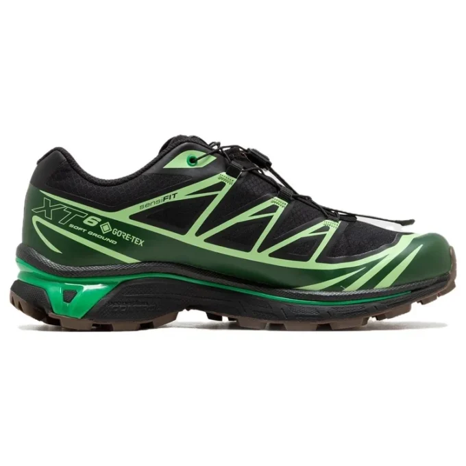 Salomon XT-6 GTX “Black Eden Green Ash”