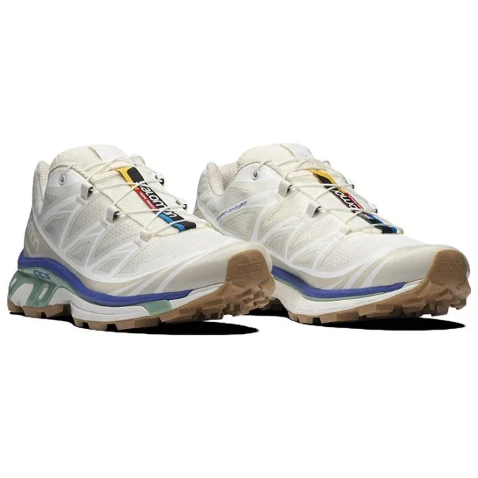Salomon XT-6 Series “White Beige Purple”