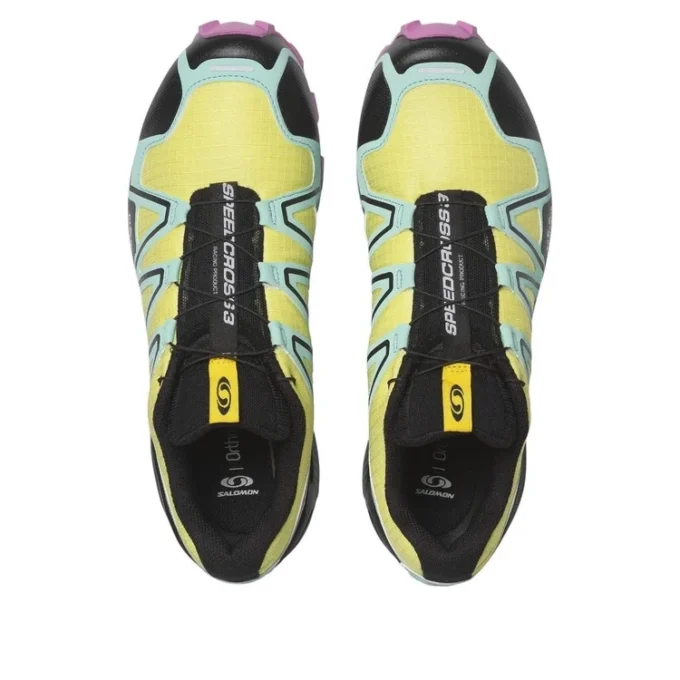 Speedcross 3 “Yellow Iris Iced Aqua”