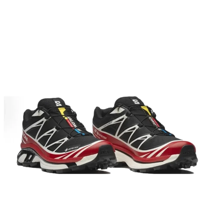 XT-6 Gore-Tex “Black Flame Scarlet”