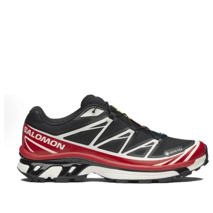 XT-6 Gore-Tex “Black Flame Scarlet”